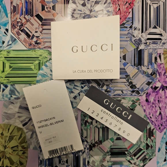 Host pick Gucci Guccissima Silver NWT vintage! - Picture 4 of 17